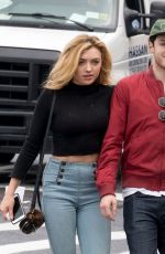 PEYTON ROI LIST in Tight Denum Out in New York 09/11/2018