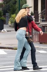 PEYTON ROI LIST in Tight Denum Out in New York 09/11/2018