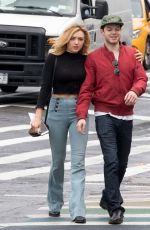 PEYTON ROI LIST in Tight Denum Out in New York 09/11/2018