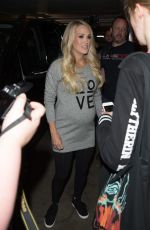 Pregnant CARRIE UNDERWOOD Out in Melbourne 09/26/2018