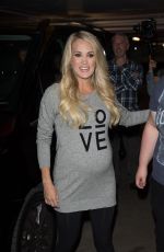 Pregnant CARRIE UNDERWOOD Out in Melbourne 09/26/2018