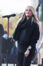 Pregnant CARRIE UNDERWOOD Performs at Federation Square in Melbourne 09/27/2018