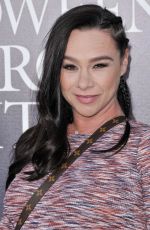 Pregnant DANIELLE HARRIS at Halloween Horror Nights Opening in Los Angeles 09/14/2018