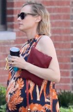 Pregnant DIANE KRUGER Out in New York 09/04/2018