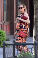 Pregnant DIANE KRUGER Out in New York 09/04/2018