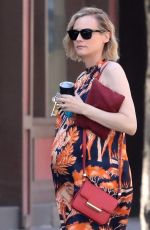 Pregnant DIANE KRUGER Out in New York 09/04/2018