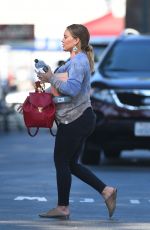 Pregnant HILARY DUFF Out in Los Angeles 09/24/2018