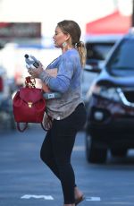 Pregnant HILARY DUFF Out in Los Angeles 09/24/2018
