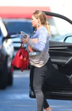 Pregnant HILARY DUFF Out in Los Angeles 09/24/2018