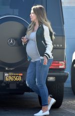 Pregnant HILARY DUFF Out in Los Angeles 09/27/2018