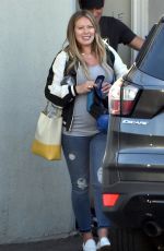 Pregnant HILARY DUFF Out in Los Angeles 09/27/2018