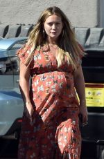 Pregnant HILARY DUFF Out in Sherman Oaks 09/29/2018