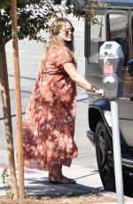 Pregnant HILARY DUFF Out in Sherman Oaks 09/29/2018