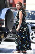 Pregnant HILARY DUFF Out in Studio City 09/06/2018