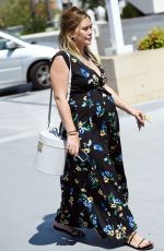 Pregnant HILARY DUFF Out in Studio City 09/06/2018