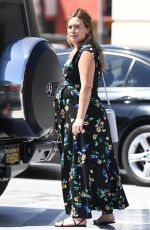 Pregnant HILARY DUFF Out in Studio City 09/06/2018