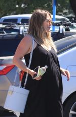 Pregnant HILARY DUFF Out in Studio City 09/08/2018