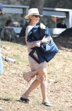Pregnant KATE HUDSON at Soccer Practice in Malibu 09/23/2018