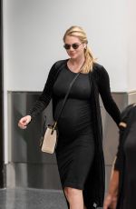 Pregnant KATE UPTON at Los Angeles Intarnational Airport 09/27/2018