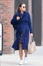 Pregnant PIPPA MIDDLETON Leaves a Gym in London 09/25/2018