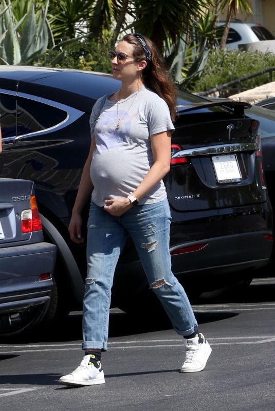 Pregnant TROIAN BELLISARIO Out Shopping in Los Angeles 09/26/2018