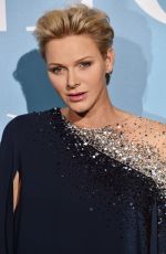 PRINCESS CHARLENE OF MONACO at Gala for the Global Ocean in Monte Carlo 09/26/2018