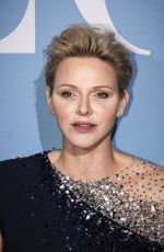 PRINCESS CHARLENE OF MONACO at Gala for the Global Ocean in Monte Carlo 09/26/2018