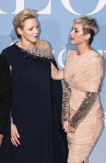 PRINCESS CHARLENE OF MONACO at Gala for the Global Ocean in Monte Carlo 09/26/2018