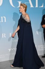 PRINCESS CHARLENE OF MONACO at Gala for the Global Ocean in Monte Carlo 09/26/2018