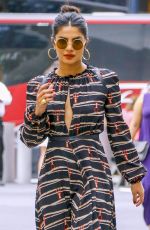 PRIYANK CHOPRA Out at New York Fashion Week 09/08/2018