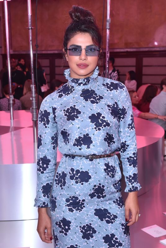 PRIYANKA CHOPRA at Kate Spade Show at New York Fashion Week 09/07/2018