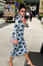 PRIYANKA CHOPRA Out at New York Fashion Week 09/07/2018