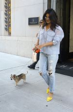 PRIYANKA CHOPRA Out with Her Dog in New York 09/05/2018