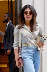 PRIYANKA CHOPRA Out with Her Dog in New York 09/07/2018