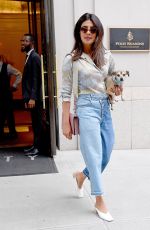 PRIYANKA CHOPRA Out with Her Dog in New York 09/07/2018