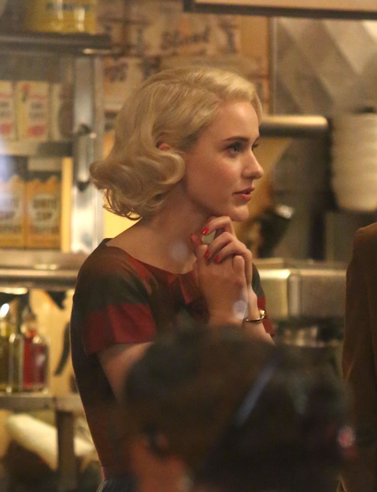 RACHEL BROSNAHAN On The Set Of The Marvelous Mrs Maisel In New York 08 