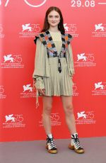 RAFFEY CASSIDY at Vox Lux Photocall in Venice 09/04/2018
