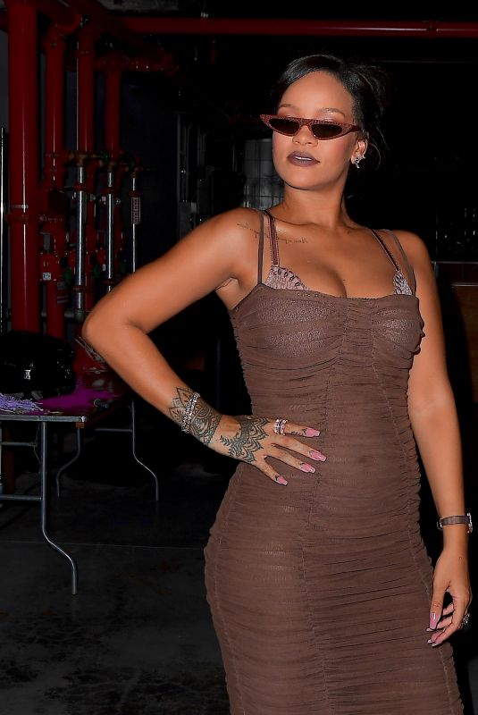 RIHANNA at Savage x Fenty Fashion Show in New York 09/12/2018