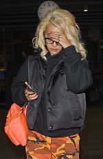 RITA ORA at Heathrow Airport in London 09/19/2018