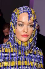 RITA ORA at Versace Fashion Show at MFW in Milan 09/21/2018