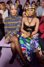 RITA ORA at Versace Fashion Show at MFW in Milan 09/21/2018