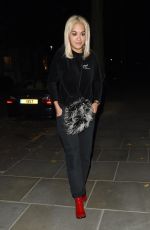 RITA ORA Leaves Cow Pub in Notting Hill 09/06/2018