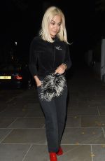 RITA ORA Leaves Cow Pub in Notting Hill 09/06/2018
