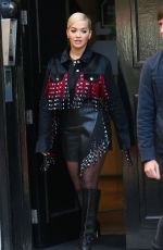 RITA ORA Out and About in London 09/27/2018