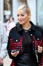RITA ORA Out and About in London 09/27/2018