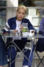 RITA ORA Out for Lunch in London 09/10/2018