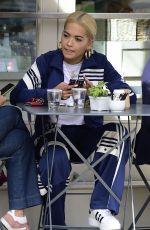 RITA ORA Out for Lunch in London 09/10/2018