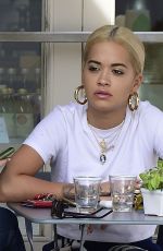 RITA ORA Out for Lunch in London 09/10/2018
