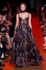 ROMEE STRIJD at Elie Saab Runway Show at Paris Fashion Week 09/29/2018