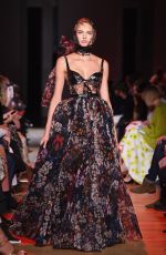 ROMEE STRIJD at Elie Saab Runway Show at Paris Fashion Week 09/29/2018